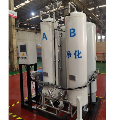 Generator Oksigen Nitrogen PSA O2 Putih Kontrol Peralatan Otomatis Stainless Steel
