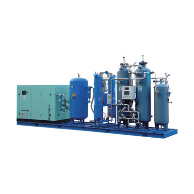 Generator Oksigen Nitrogen Penyesuaian Stepless 0,04-0,07MPa 800*500*1400mm
