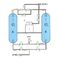380V/50Hz/3Ph Adsorption Dehumidifier Dengan Suhu Inlet 35-80C